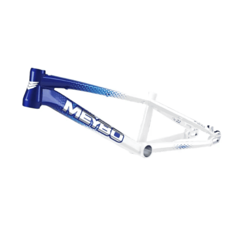 Meybo Holeshot 2026 Bmx Race Frame - White/Navy