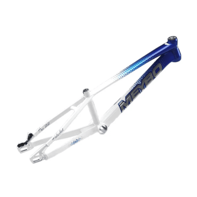 Meybo Holeshot 2026 Bmx Race Frame - White/Navy