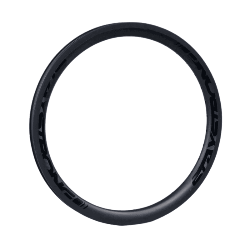 Set of Two Carbon - 20" - 36H Race Rim (1.75") Pro - Front and Back - Black on Black