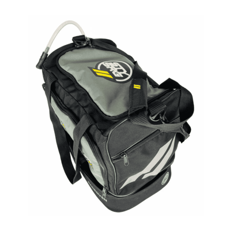 Stay Strong Chevron Kit/Helmet Bag - Black and Gray