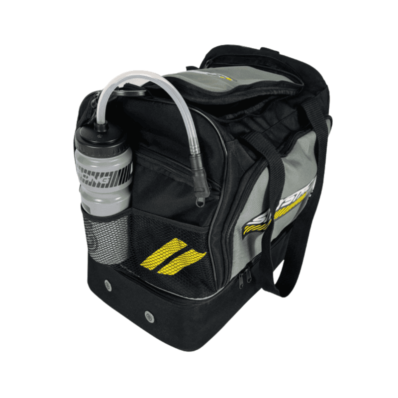 Stay Strong Chevron Kit/Helmet Bag - Black and Gray