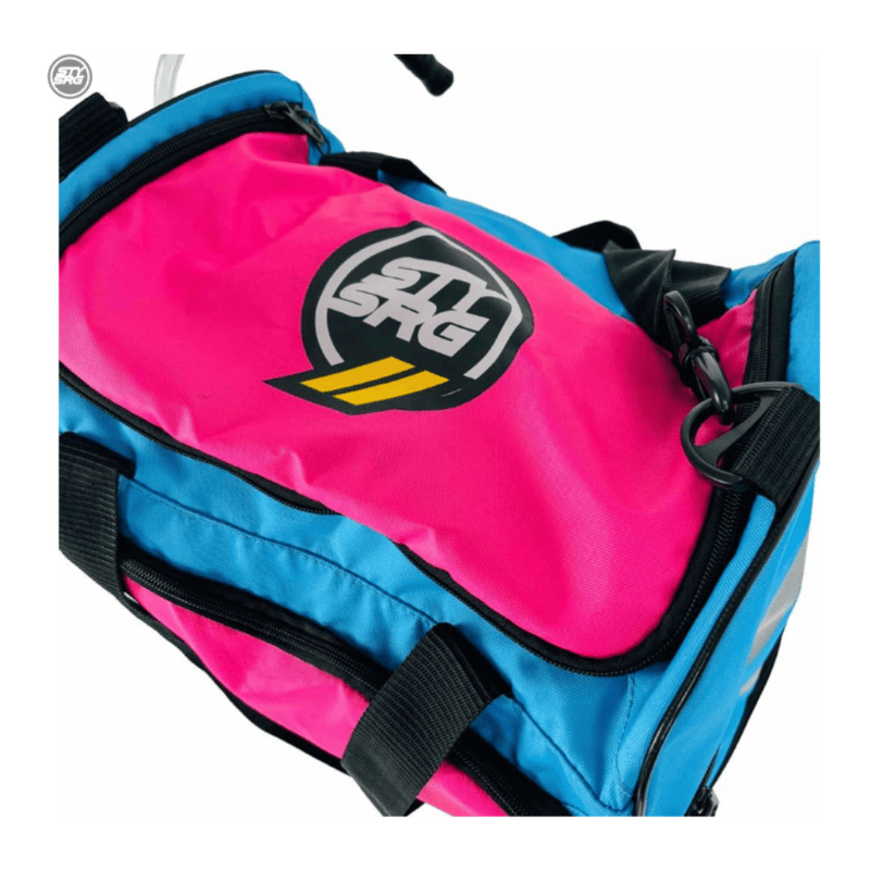 Stay Strong Chevron Kit/Helmet Bag - Pink