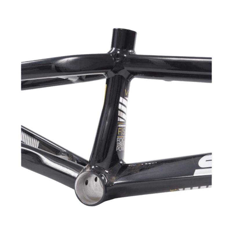 Stay Strong For Life V4 V-Brake Alloy BMX Race Frame-Black/Silver