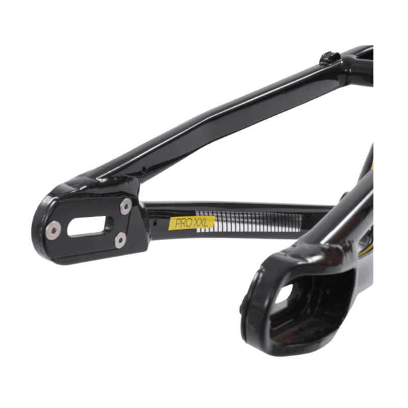 Stay Strong For Life V4 V-Brake Alloy BMX Race Frame-Black/Silver