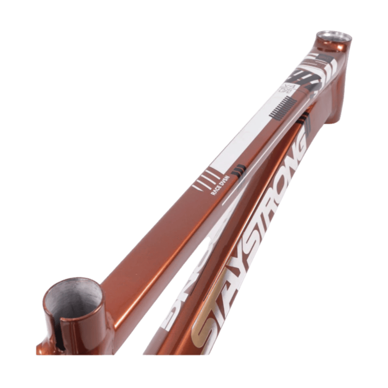 Stay Strong For Life V4 V-Brake Alloy BMX Race Frame-Copper