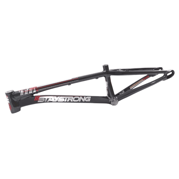 Stay Strong For Life V4 V-Break Alloy BMX Race Frame-Gray/Silver-PRO XXL