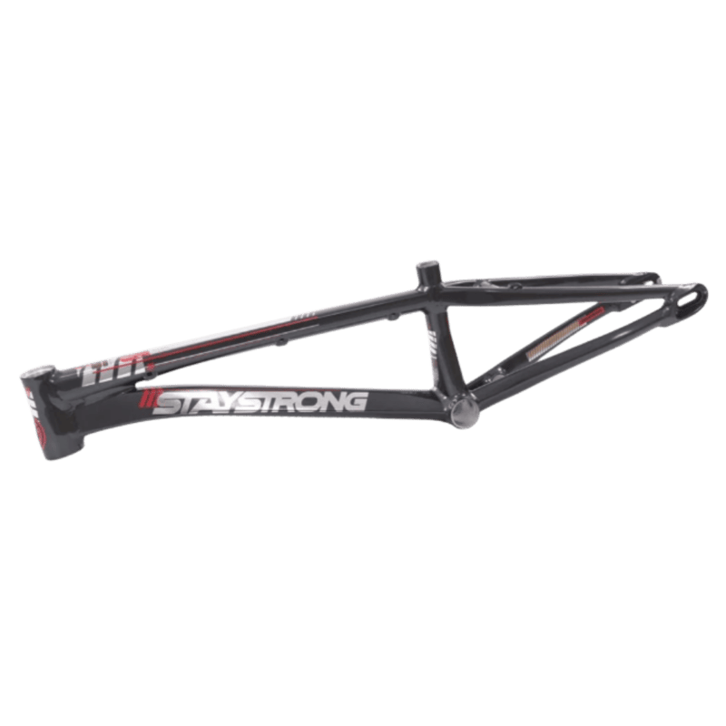 Stay Strong For Life V4 V-Break Alloy BMX Race Frame-Gray/Silver-PRO XXL