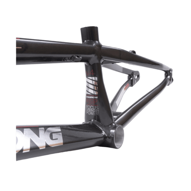 Stay Strong For Life V4 V-Break Alloy BMX Race Frame-Gray/Silver-PRO XXL