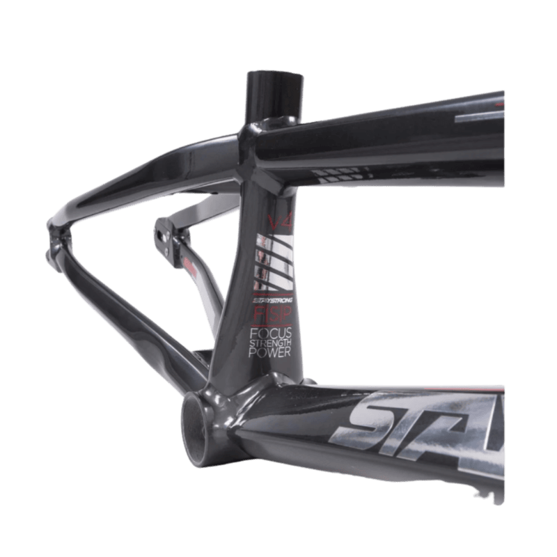 Stay Strong For Life V4 V-Break Alloy BMX Race Frame-Gray/Silver-PRO XXL
