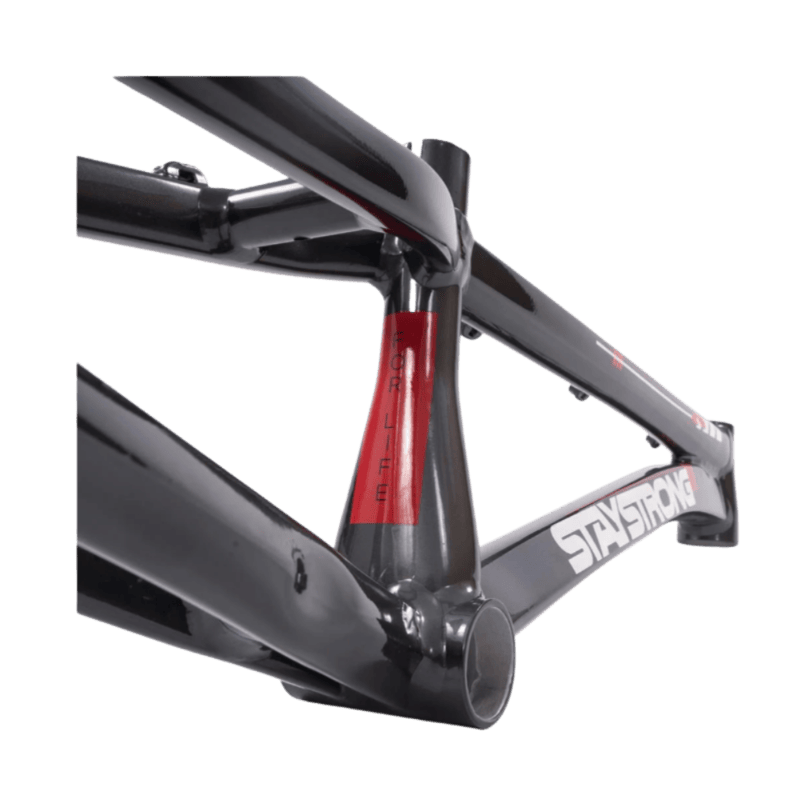 Stay Strong For Life V4 V-Break Alloy BMX Race Frame-Gray/Silver-PRO XXL