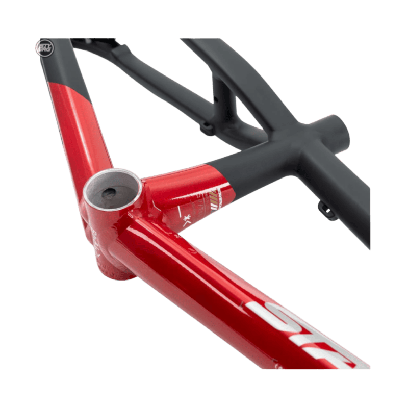 Stay Strong For Life V5 Disc Alloy BMX Race Frame - Red/Black