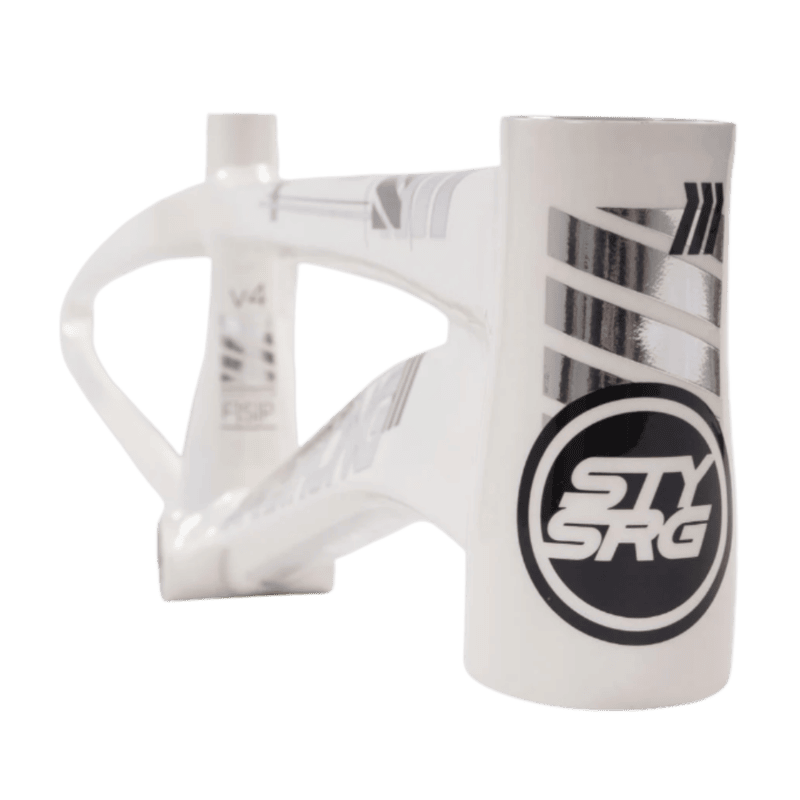 Stay Strong For Life V4 V-Brake Alloy BMX Race Frame - White