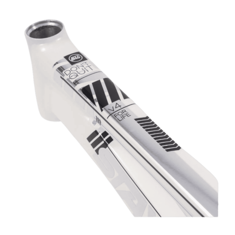 Stay Strong For Life V4 V-Brake Alloy BMX Race Frame - White
