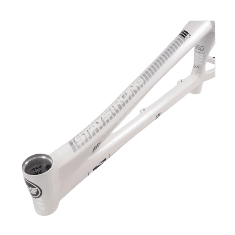 Stay Strong For Life V4 V-Brake Alloy BMX Race Frame - White
