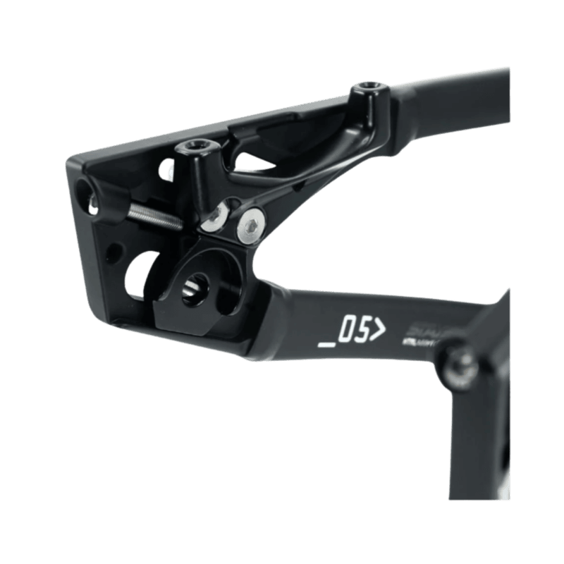 Stay Strong For Life V5 V-Brake Alloy BMX Race Frame-Black/Black - Mini