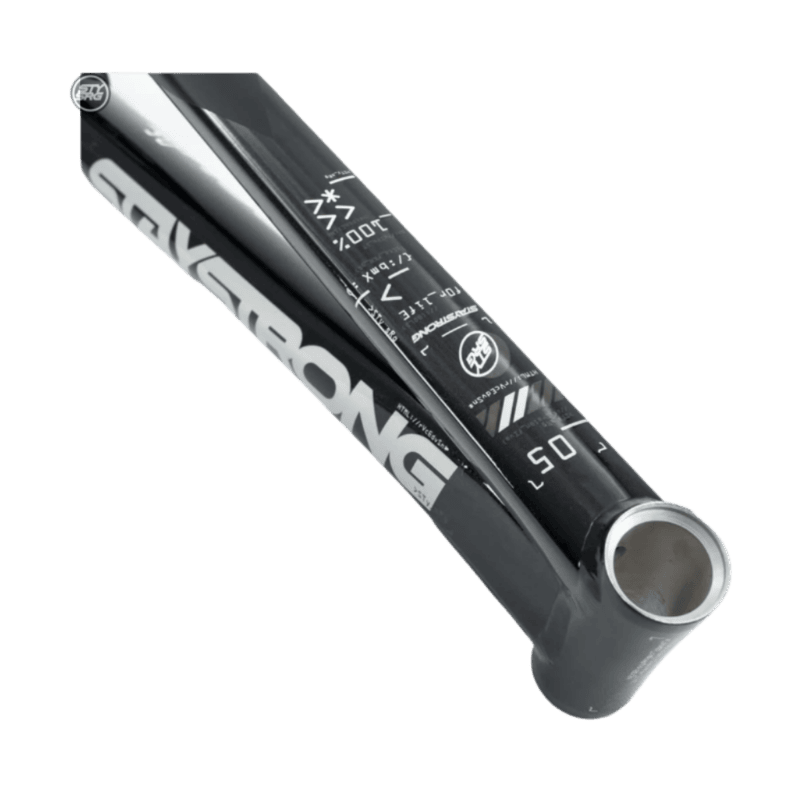 Stay Strong For Life V5 V-Brake Alloy BMX Race Frame-Black/Black - Mini