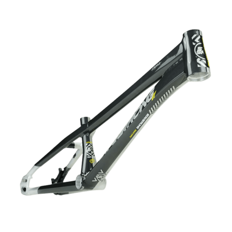 Stay Strong For Life V5.1 Disc Alloy BMX Race Frame - Charcoal/Silver - Expert XL