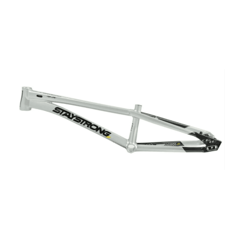 Stay Strong For Life V5.1 Disc Alloy BMX Race Frame - Charcoal/Silver - Expert XL
