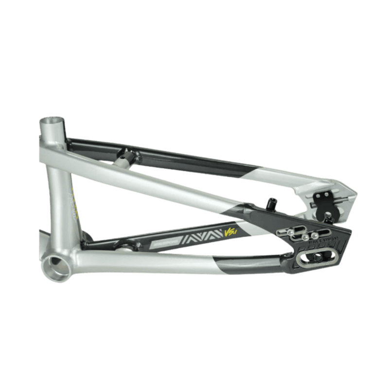 Stay Strong For Life V5.1 Disc Alloy BMX Race Frame - Charcoal/Silver - Expert XL
