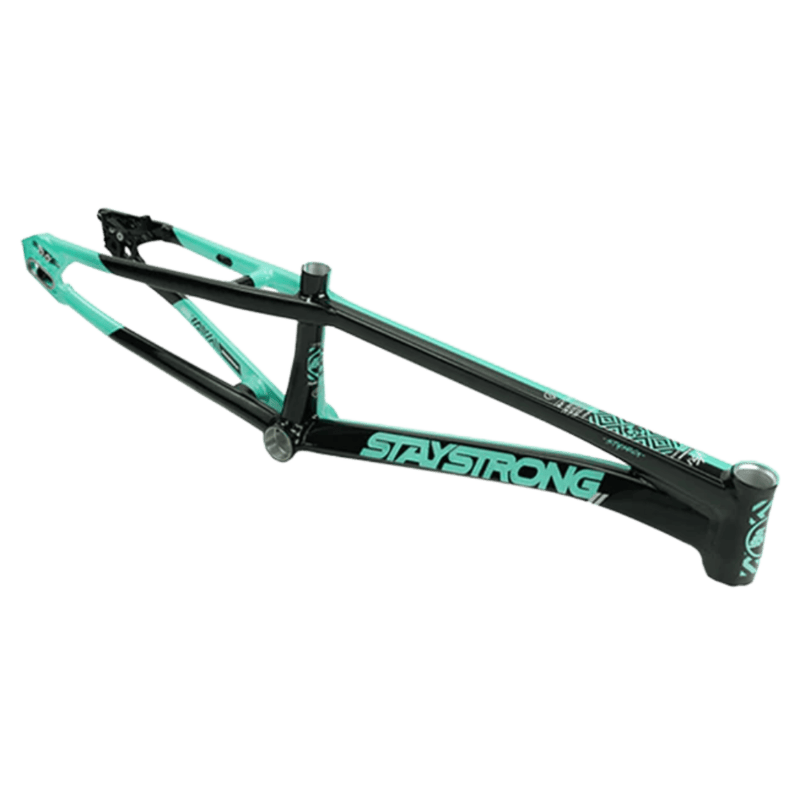 Stay Strong For Life V5.1 Disc Alloy BMX Race Frame - Tiffany/Black
