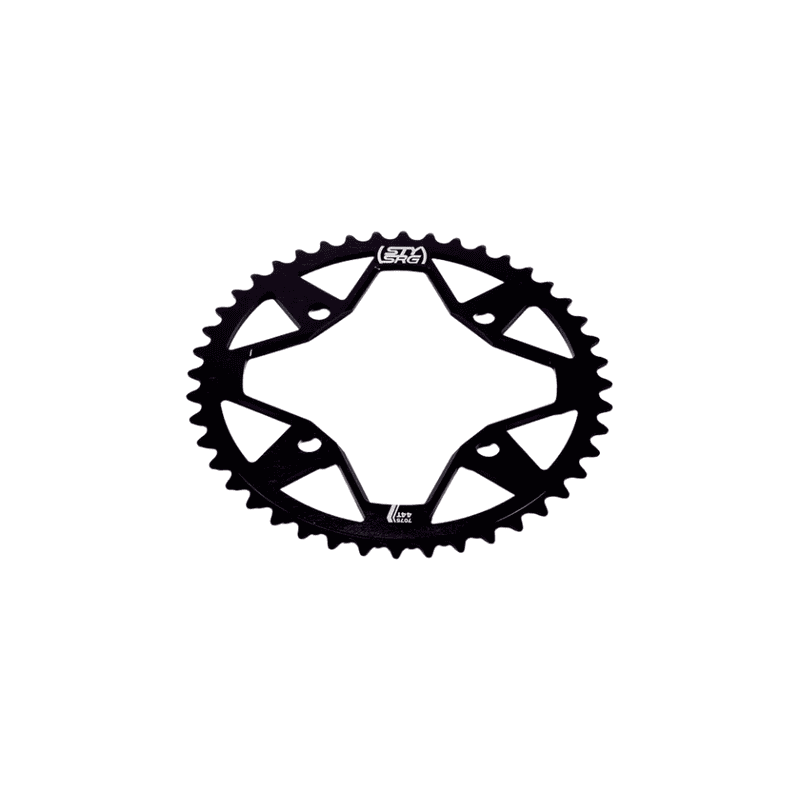 Stay Strong Motion 7075 4-Bolt Race Chainring - Black