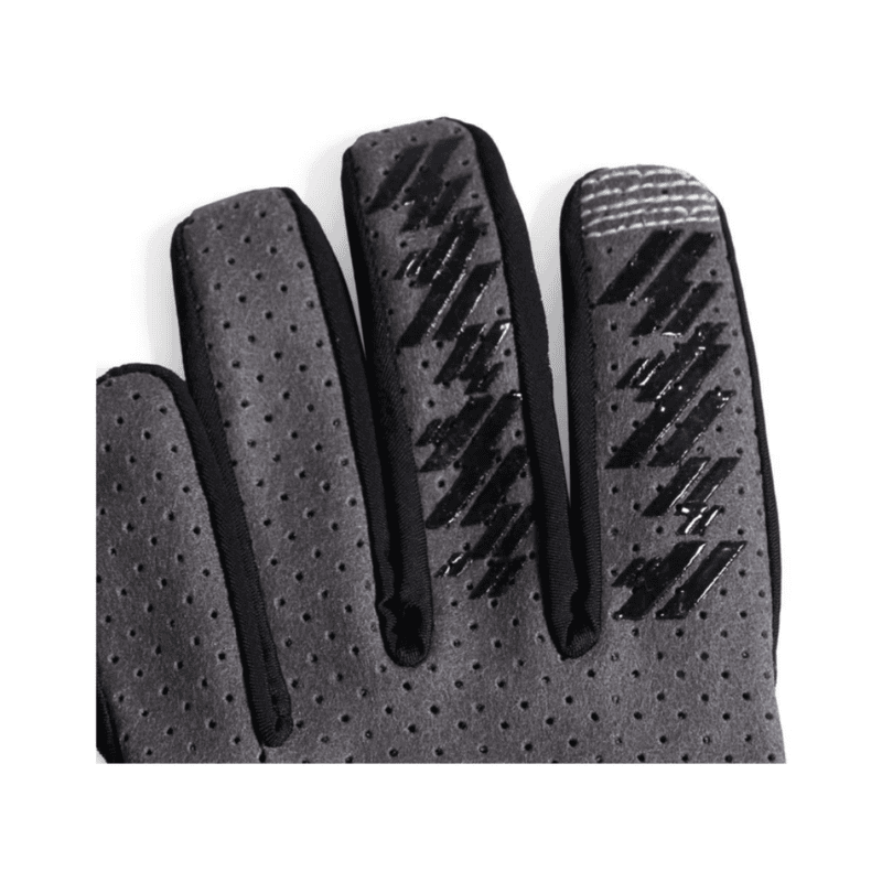 Stay Strong Multi Chevron BMX Race Gloves - Black/Yellow - Adult Sizes