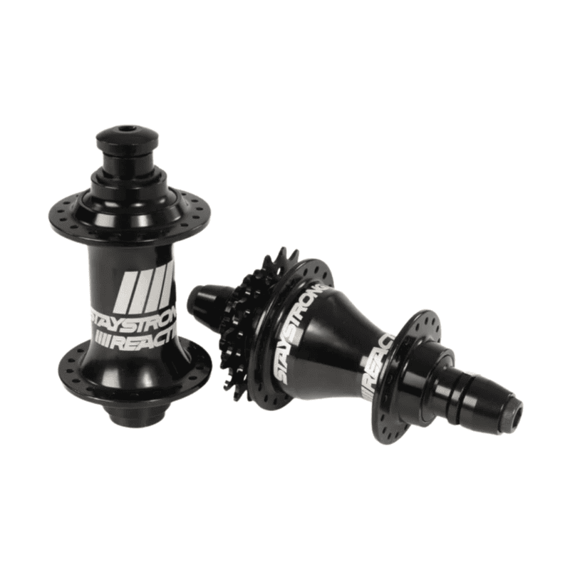 Stay Strong Reactiv 2 Race Hubset - (20mm Front) - Black - 36H