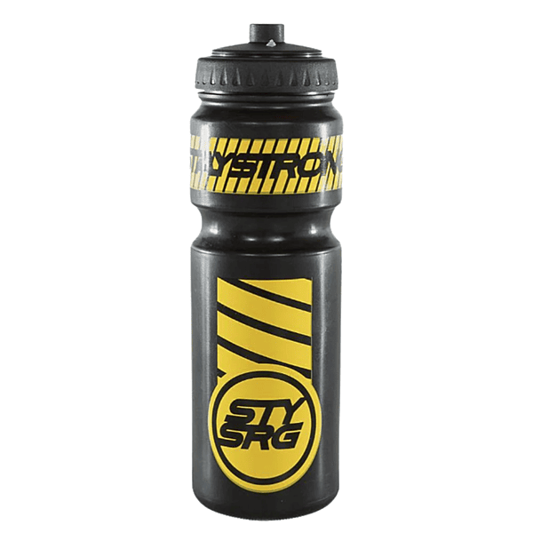 Stay Strong V2 Water Bottle - Black/Yellow