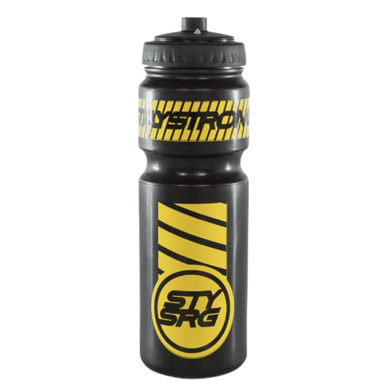 Stay Strong V2 Water Bottle - Black/Yellow