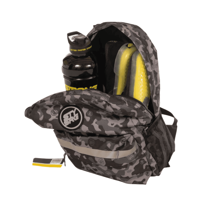Stay Strong V3 Icon Backpack - Black/Grey Camo