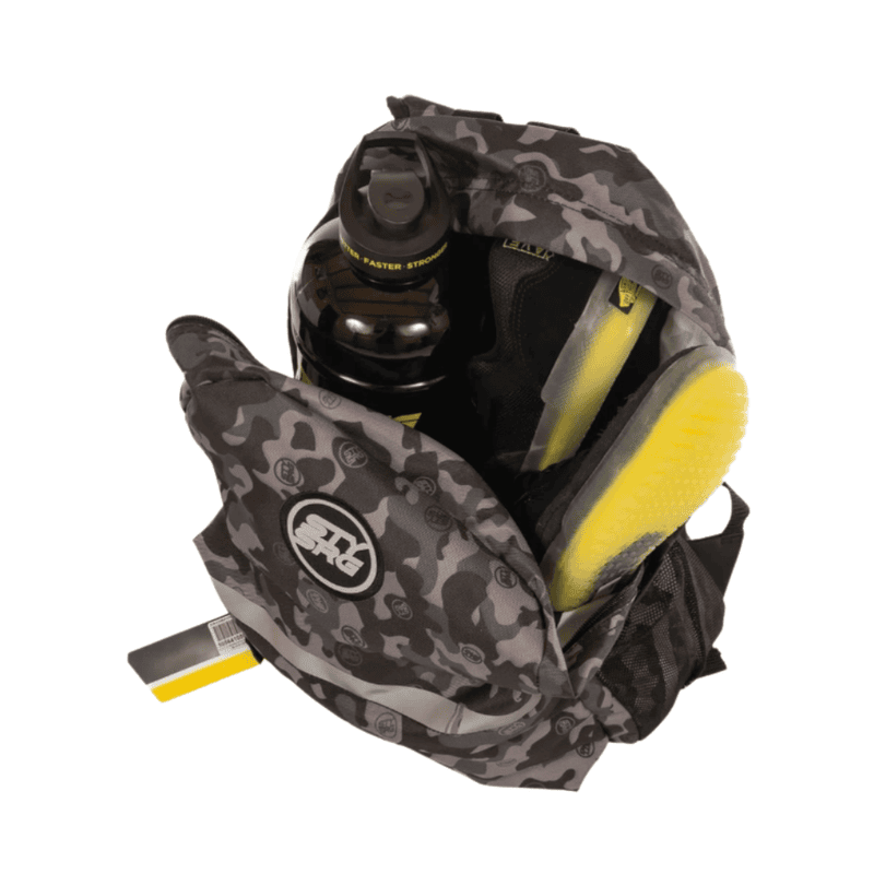 Stay Strong V3 Icon Backpack - Black/Grey Camo